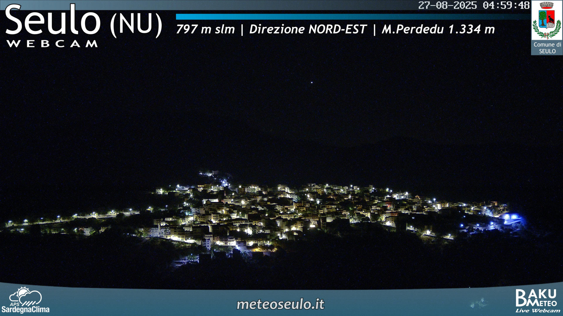 time-lapse frame, Seulo webcam