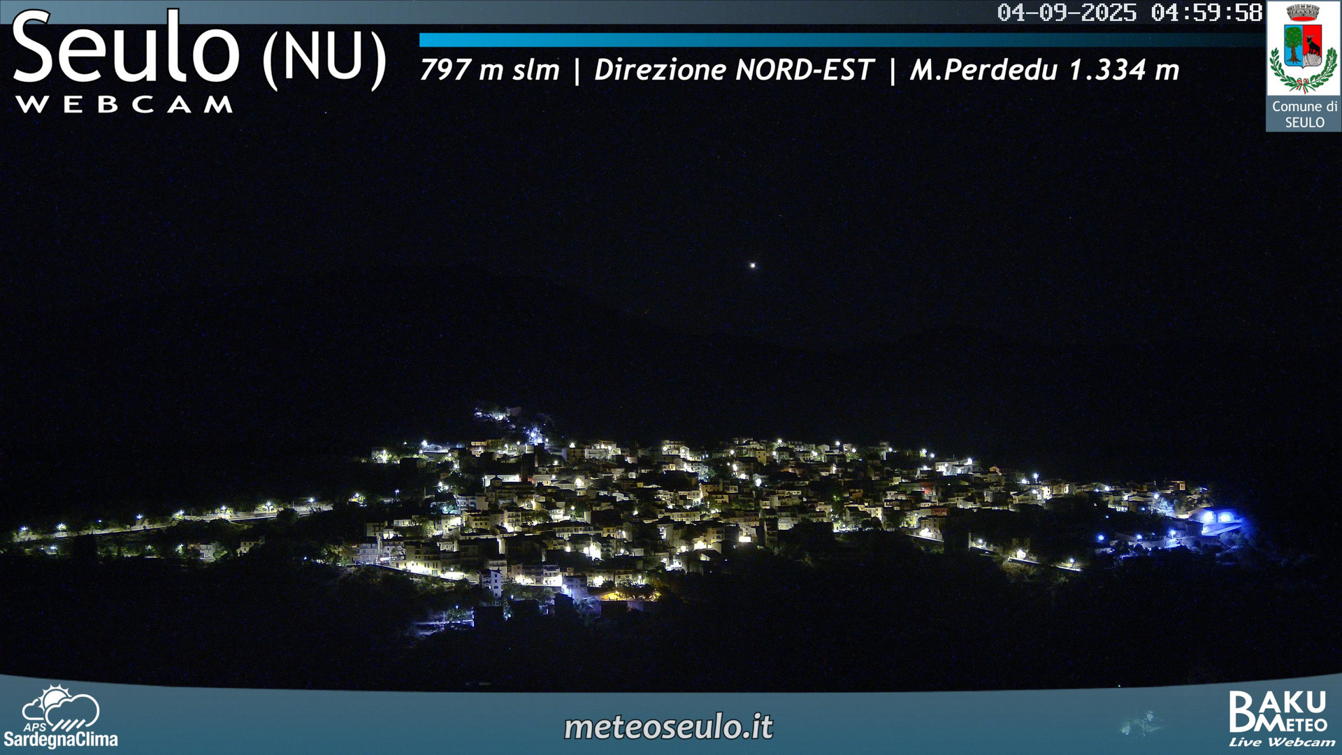 time-lapse frame, Seulo webcam
