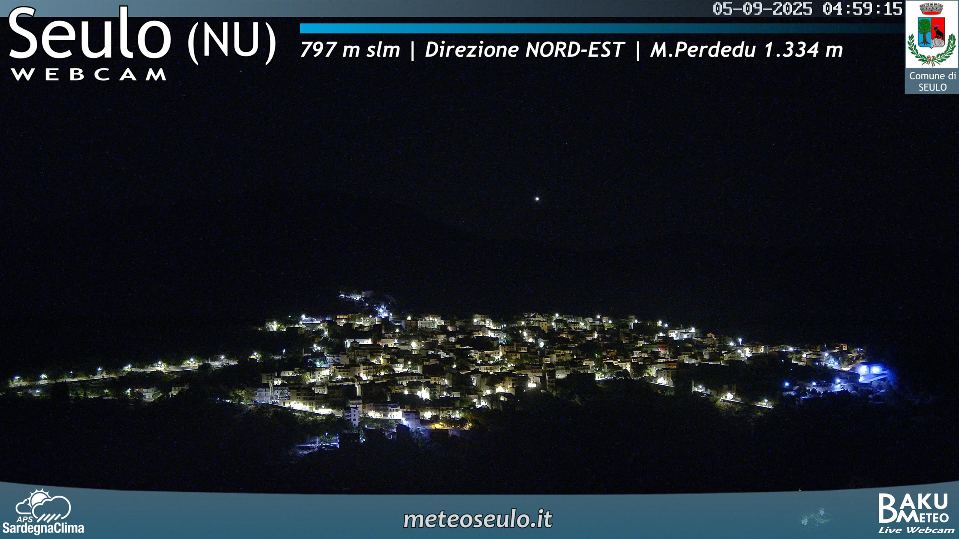 time-lapse frame, Seulo webcam