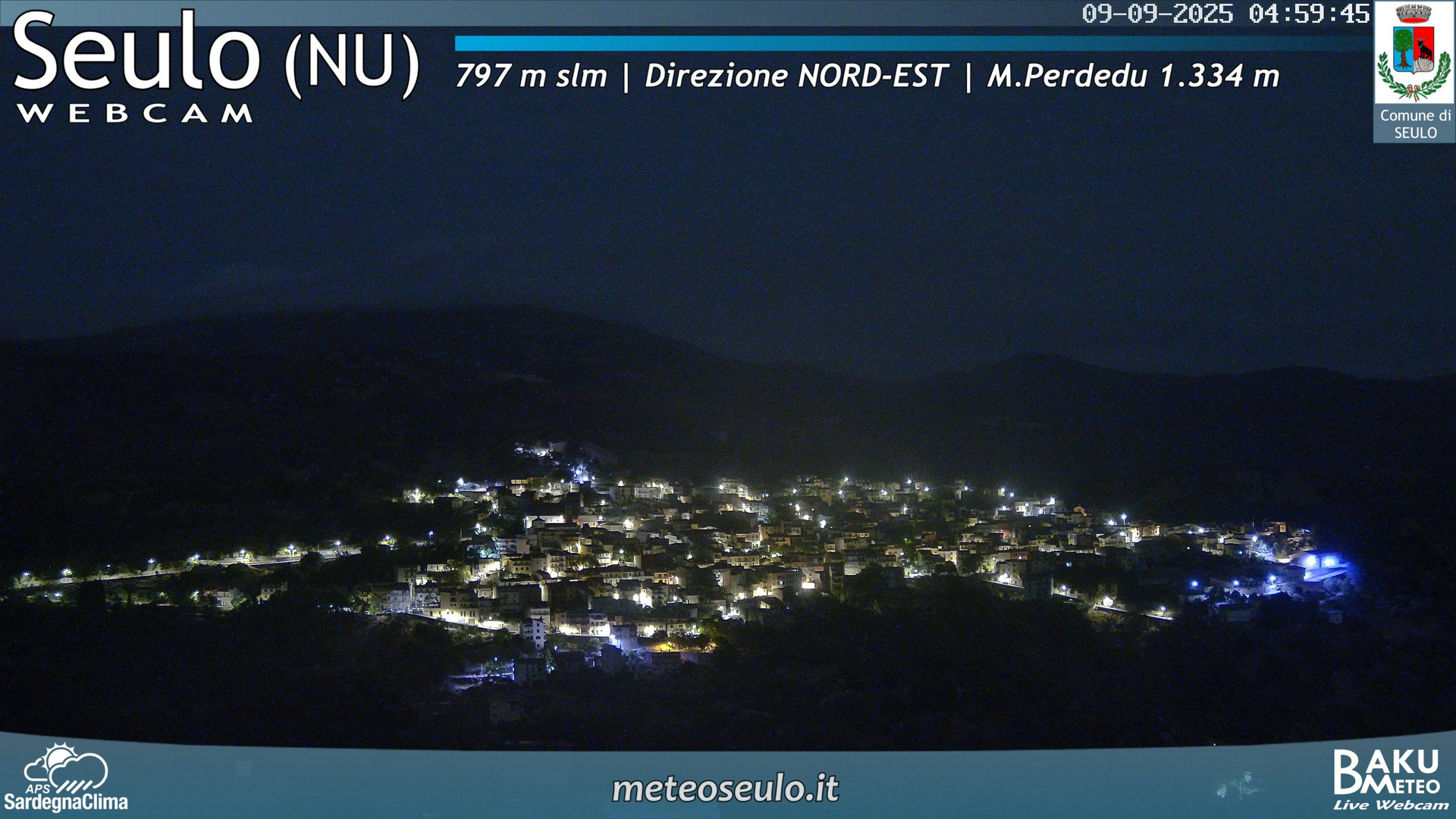 time-lapse frame, Seulo webcam