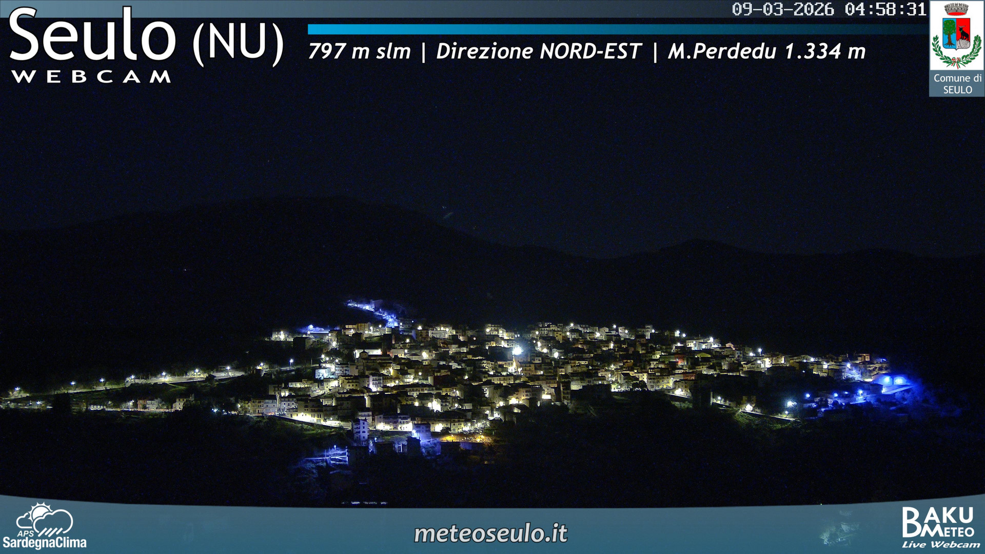 time-lapse frame, Seulo webcam