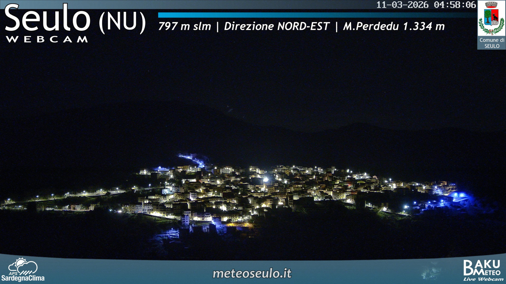 time-lapse frame, Seulo webcam