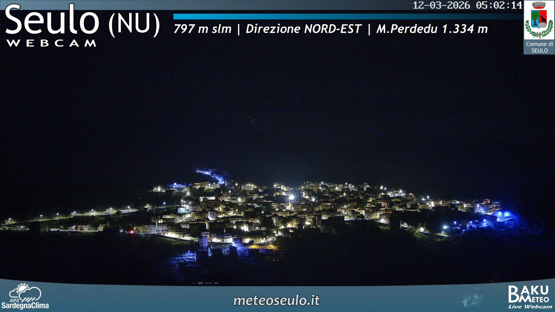 time-lapse frame, Seulo webcam