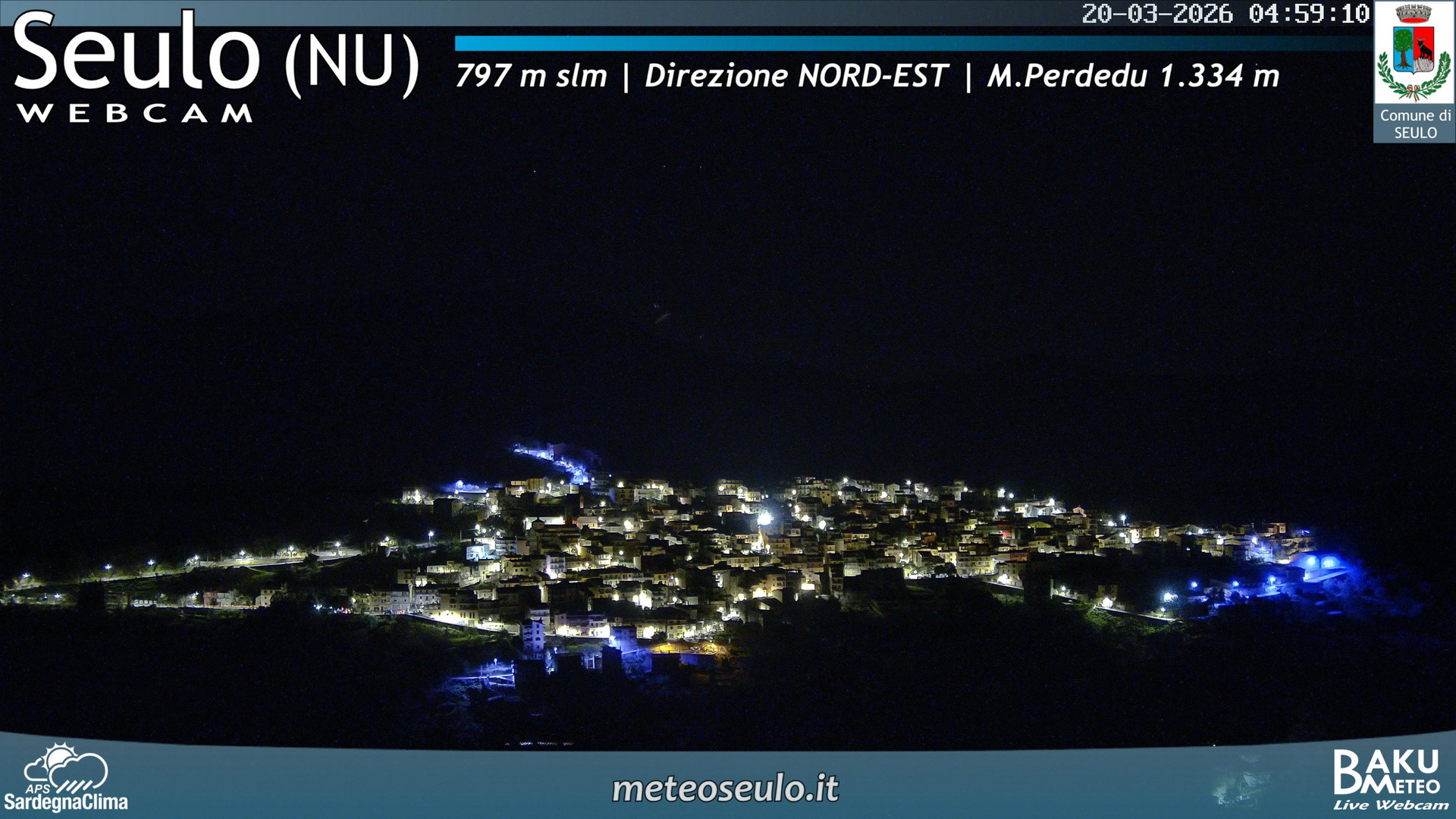 time-lapse frame, Seulo webcam