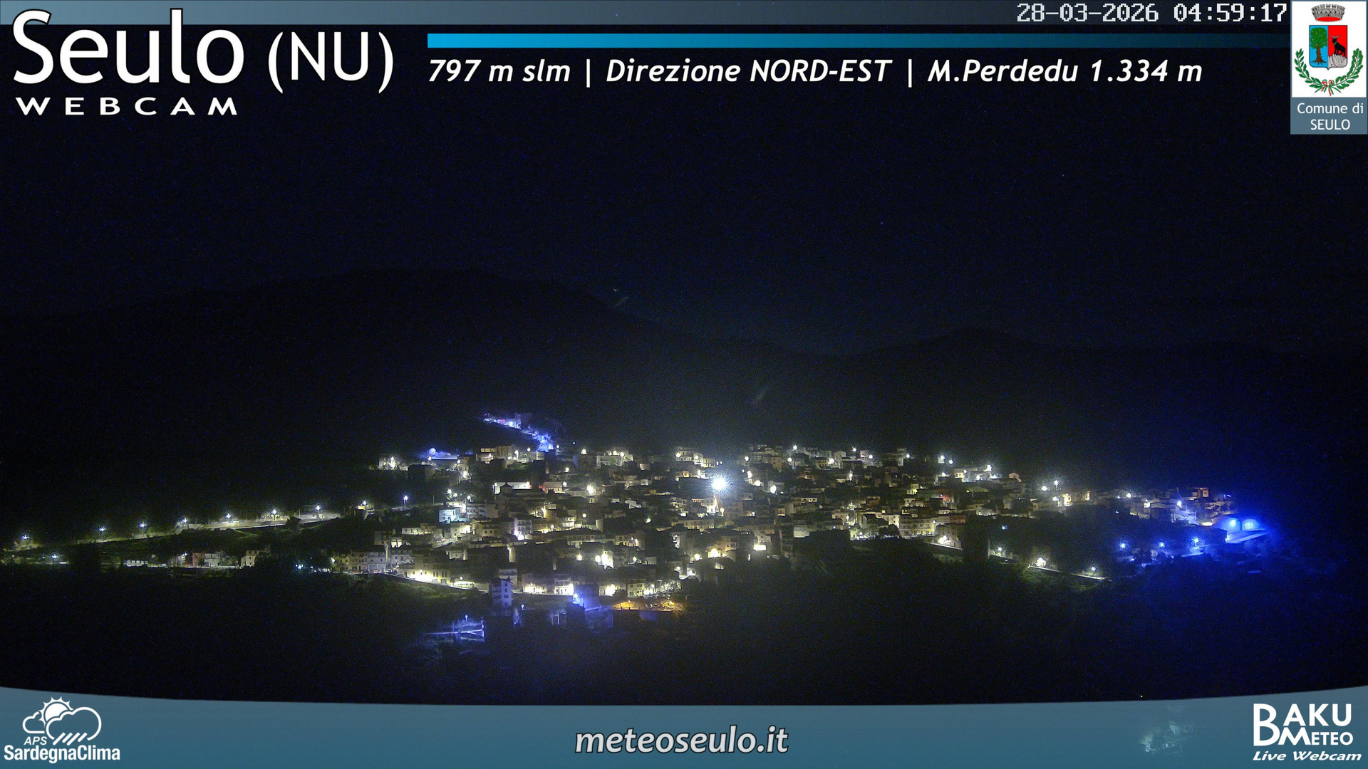 time-lapse frame, Seulo webcam