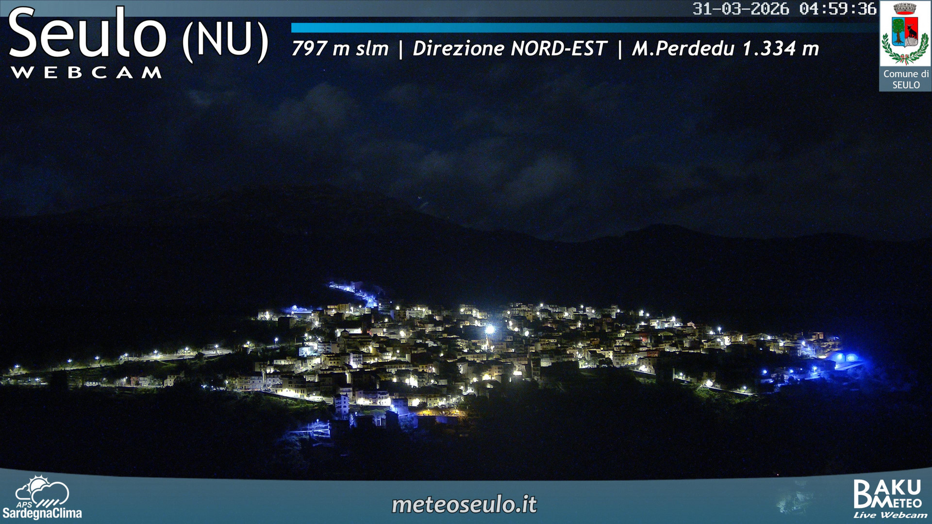 time-lapse frame, Seulo webcam