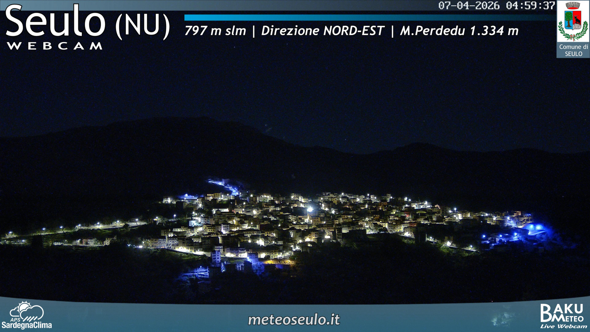 time-lapse frame, Seulo webcam