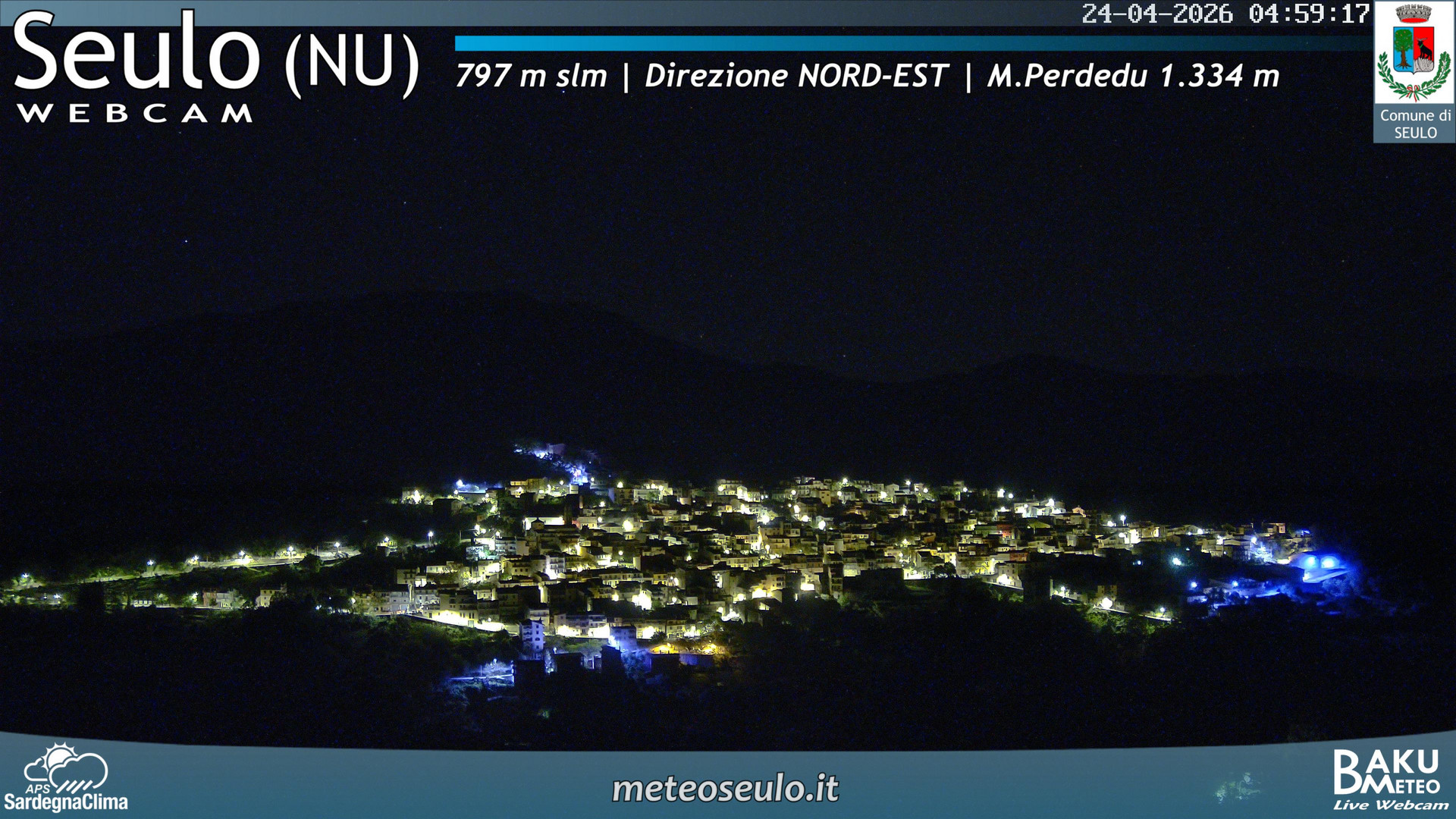 time-lapse frame, Seulo webcam