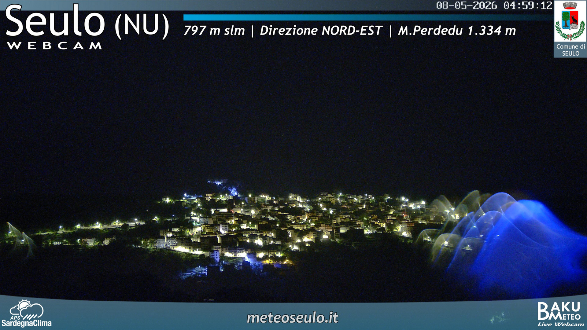 time-lapse frame, Seulo webcam