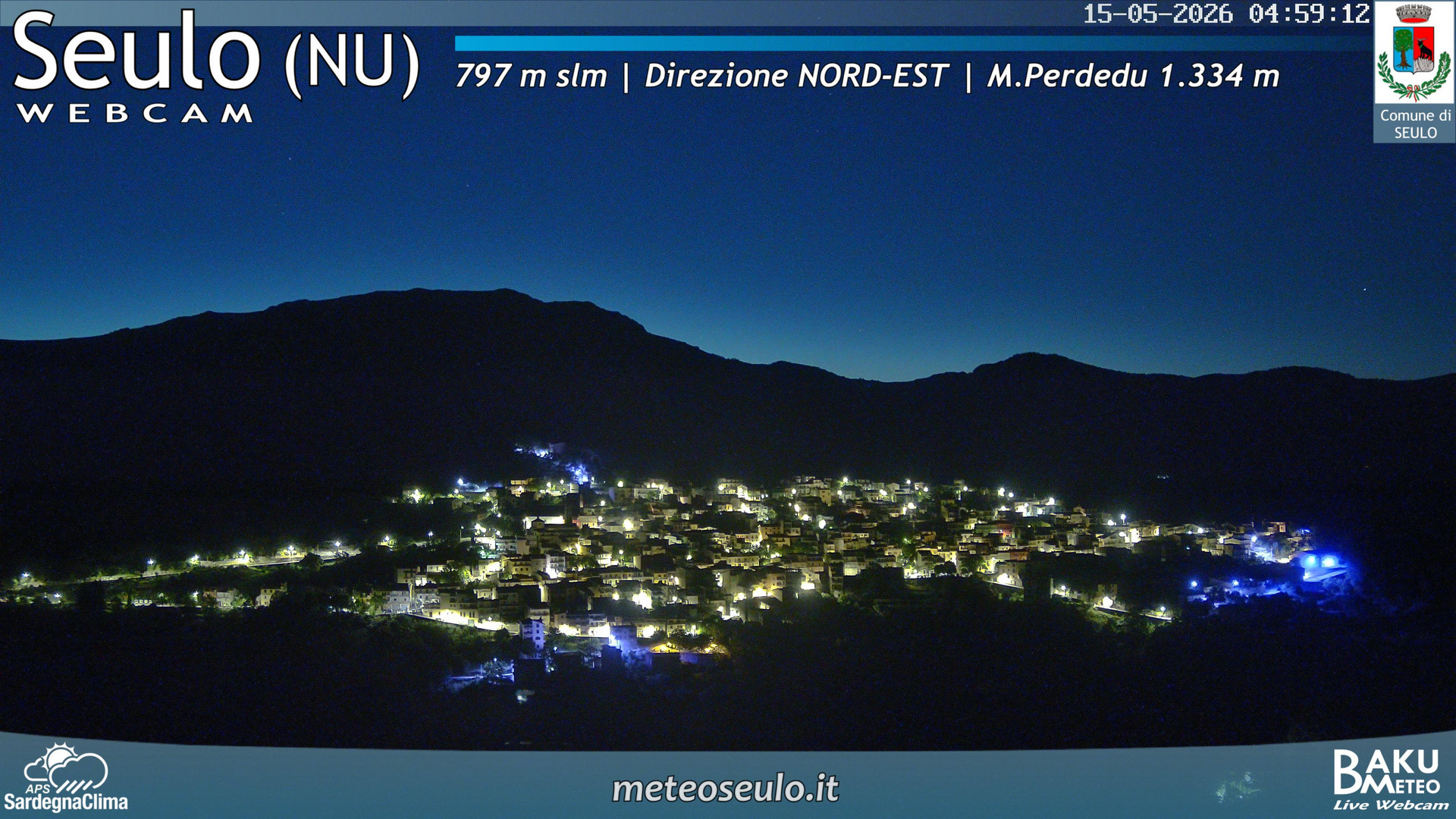 time-lapse frame, Seulo webcam