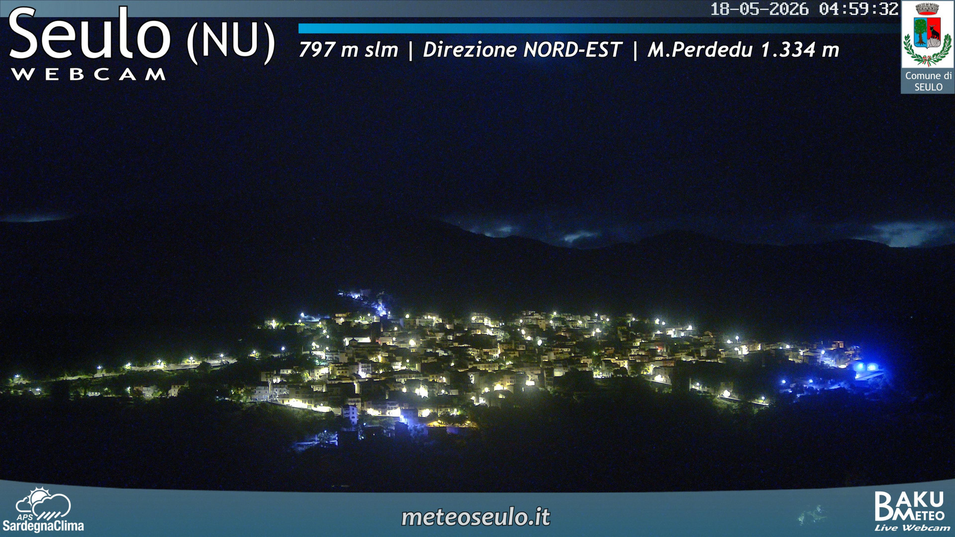time-lapse frame, Seulo webcam