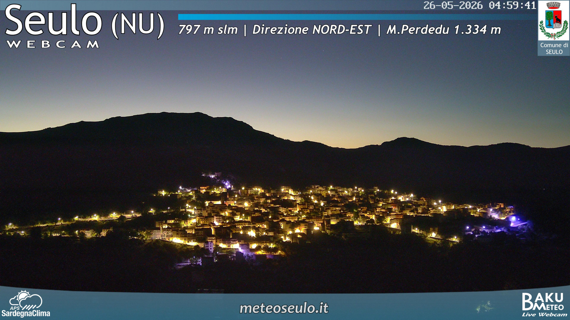time-lapse frame, Seulo webcam