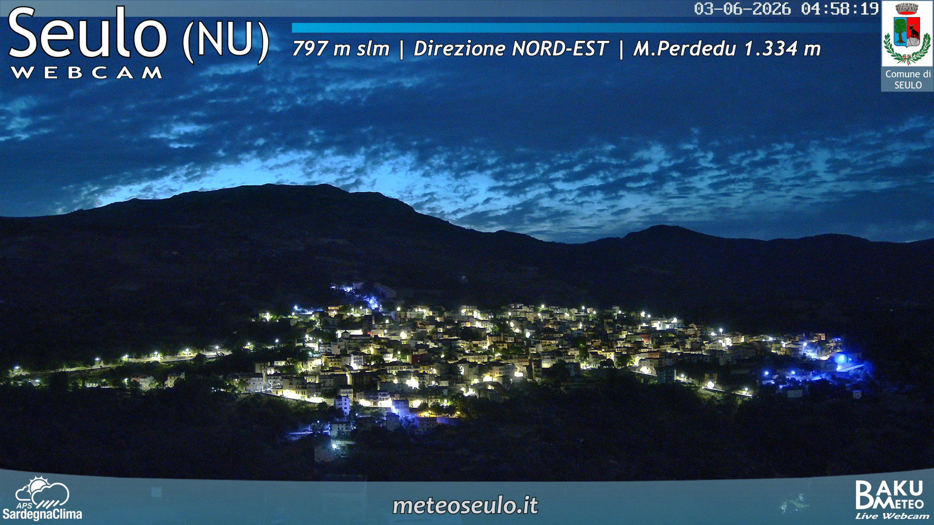 time-lapse frame, Seulo webcam