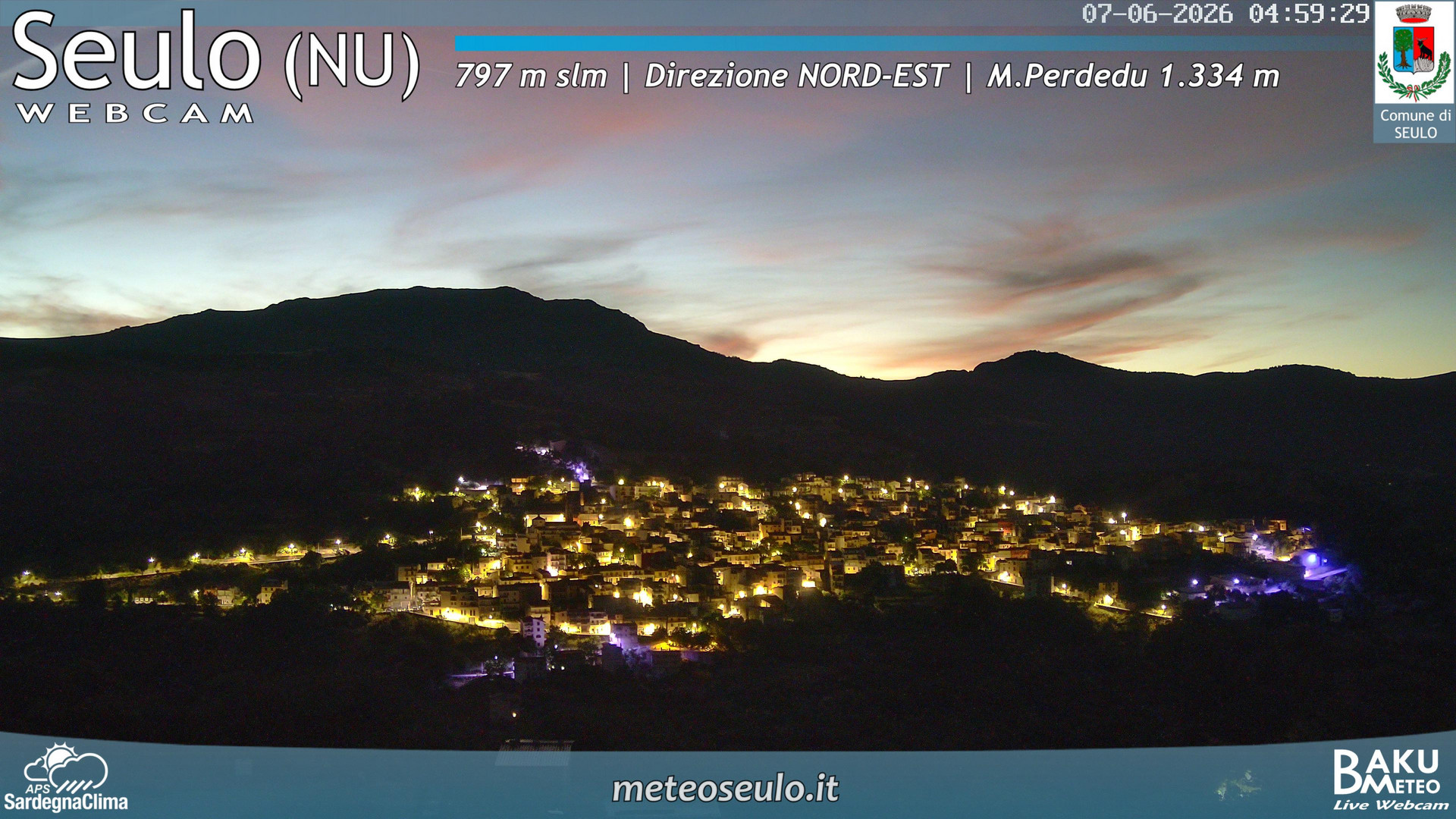 time-lapse frame, Seulo webcam