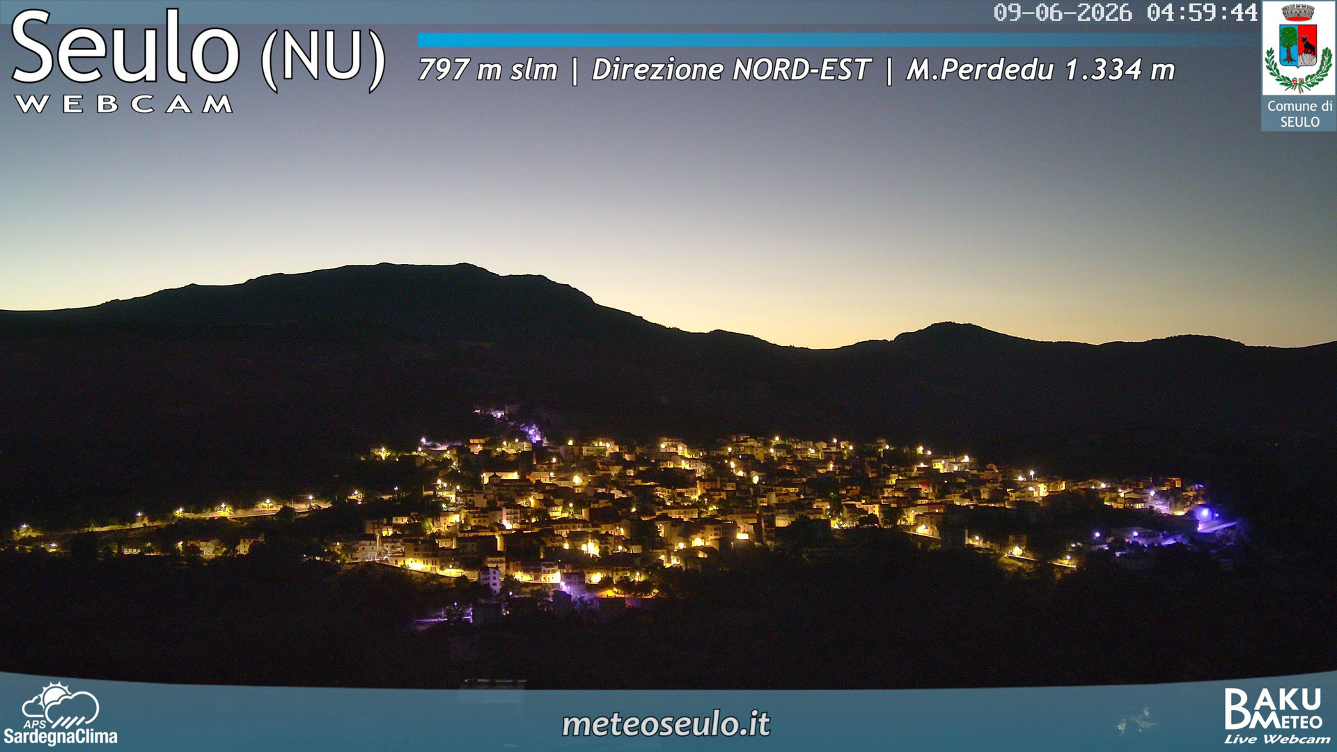 time-lapse frame, Seulo webcam