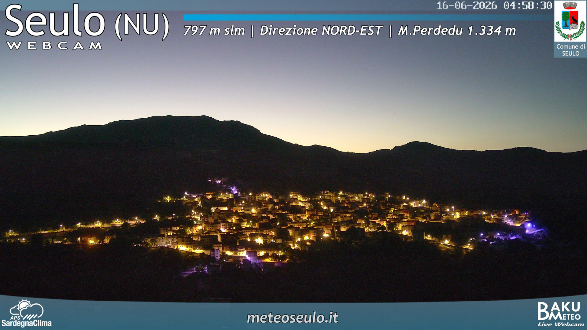 time-lapse frame, Seulo webcam