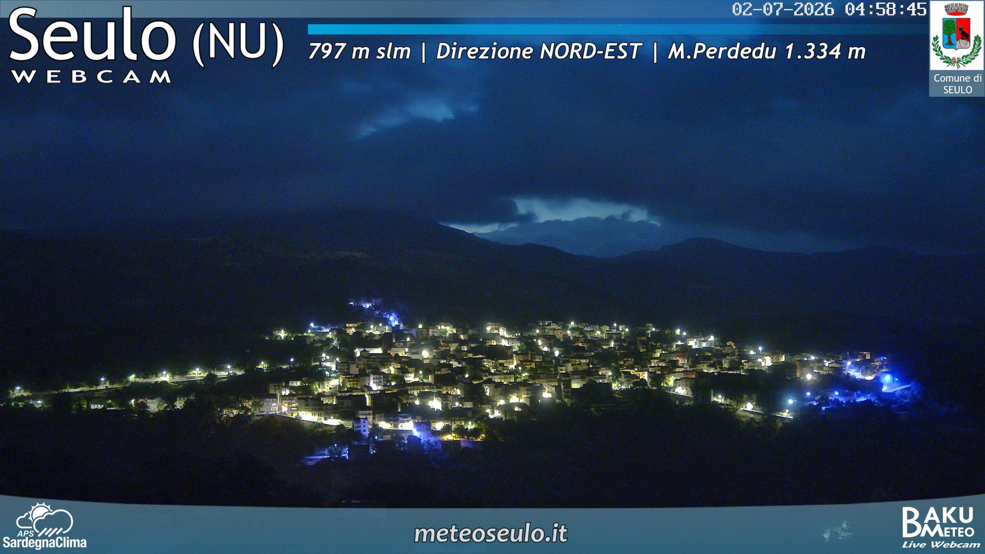 time-lapse frame, Seulo webcam