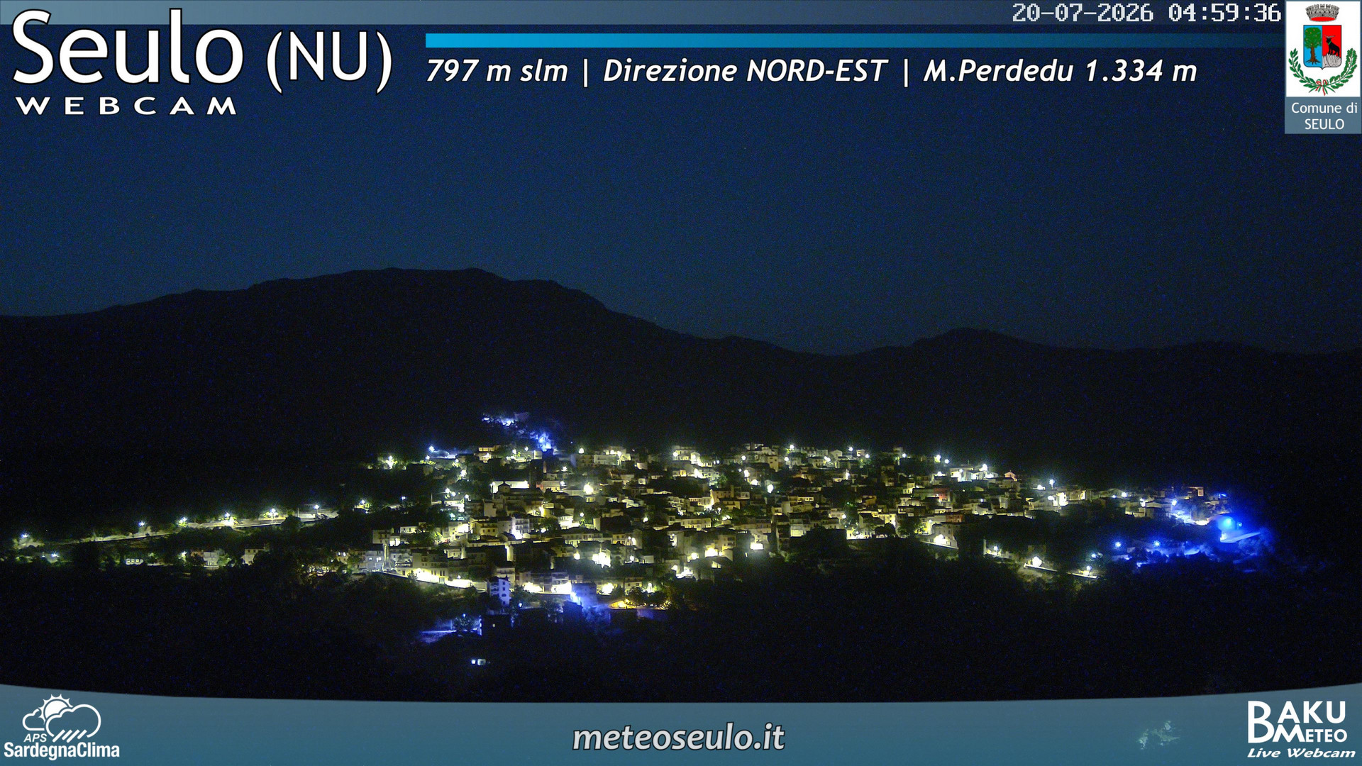time-lapse frame, Seulo webcam