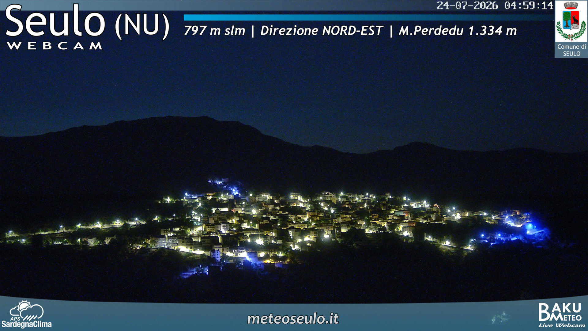time-lapse frame, Seulo webcam