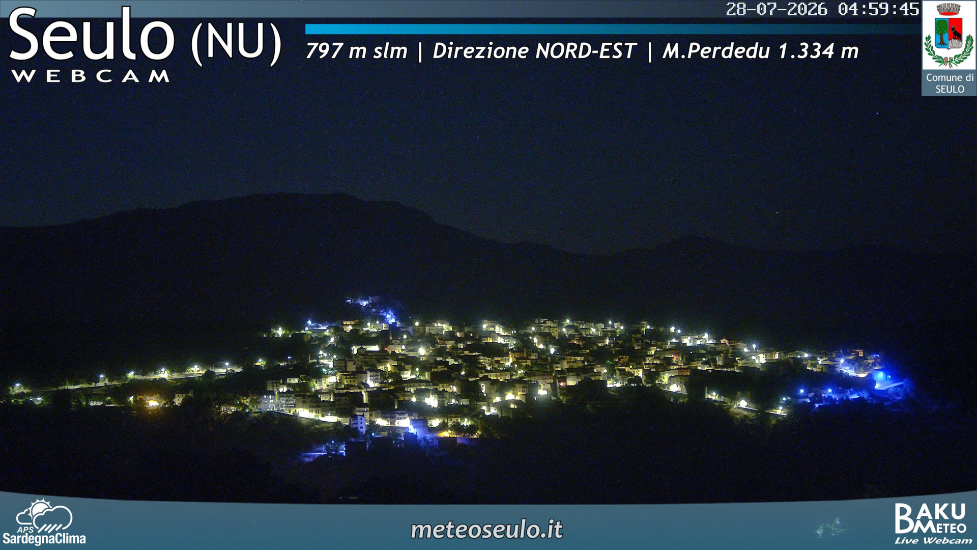 time-lapse frame, Seulo webcam