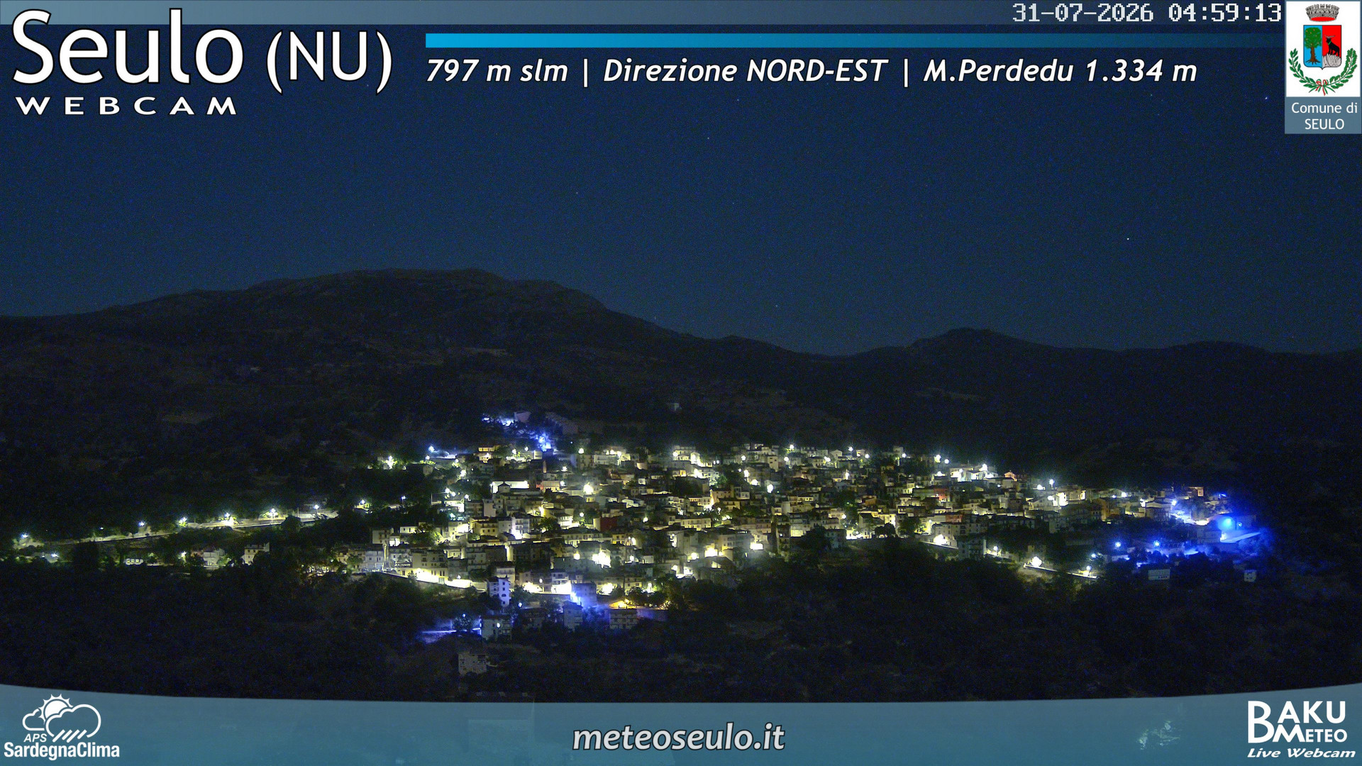 time-lapse frame, Seulo webcam