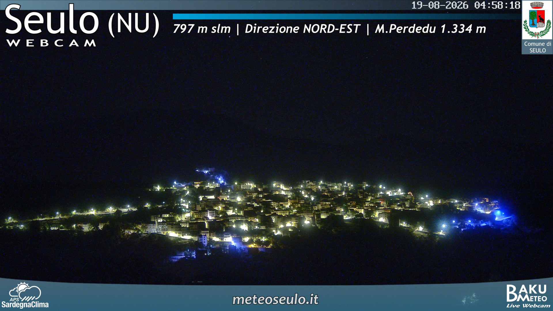 time-lapse frame, Seulo webcam