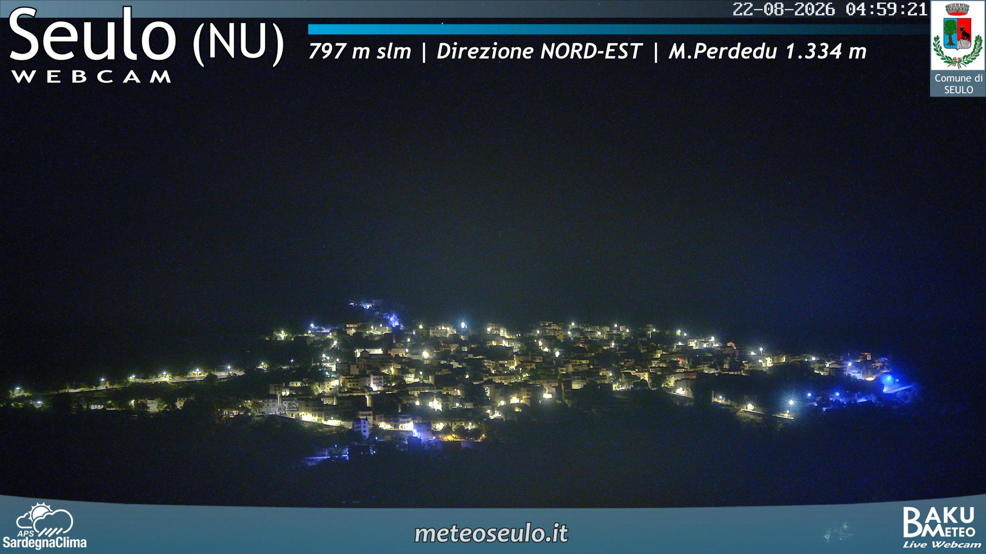 time-lapse frame, Seulo webcam