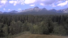 view from Glacier Park Lodge on 2026-07-16