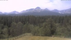 view from Glacier Park Lodge on 2026-07-20