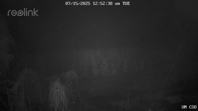 time-lapse frame, UM CSO webcam