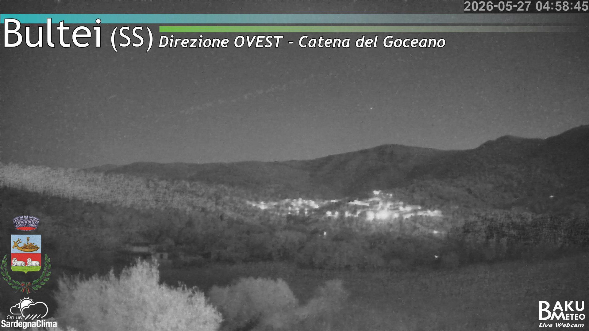 time-lapse frame, Bultei webcam