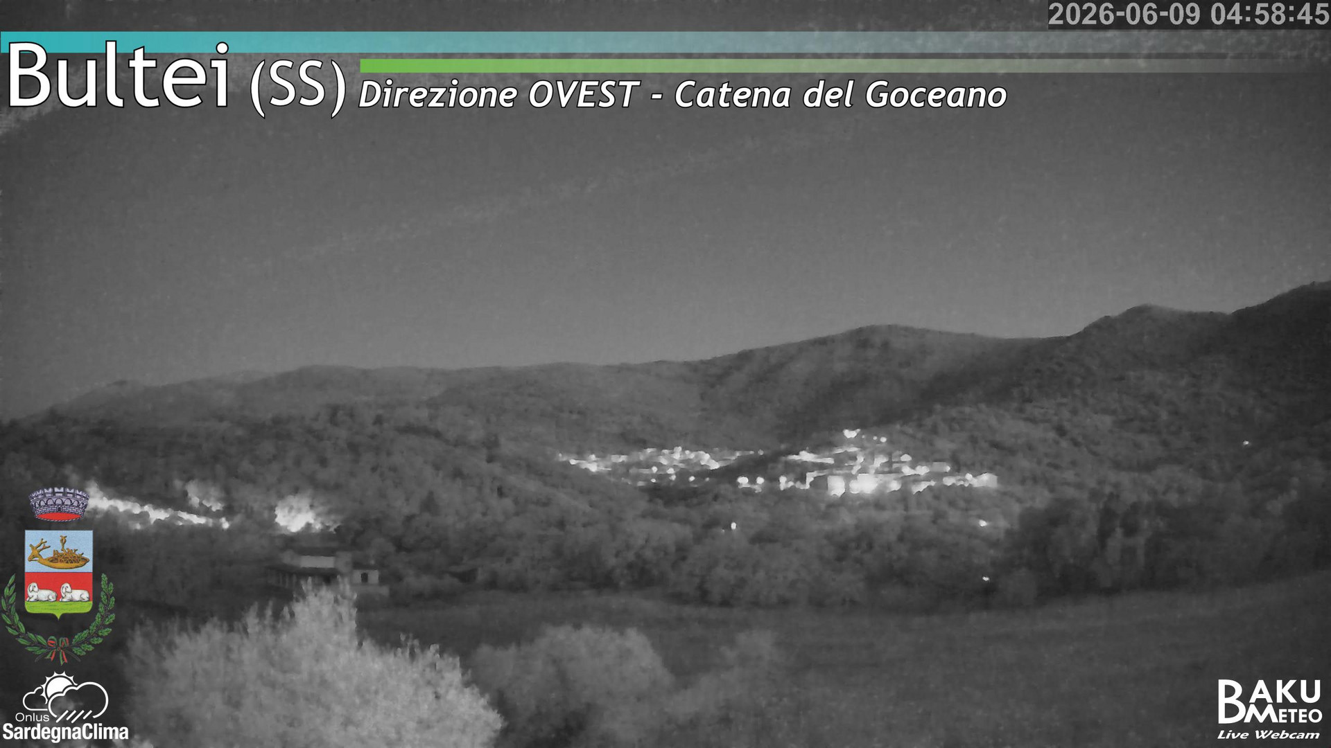 time-lapse frame, Bultei webcam