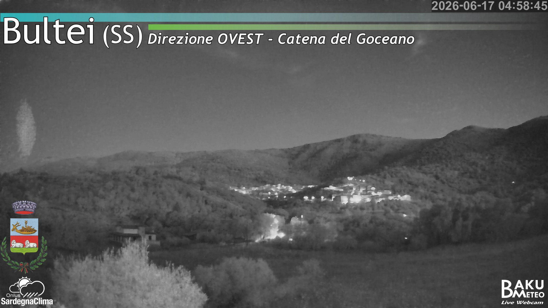 time-lapse frame, Bultei webcam