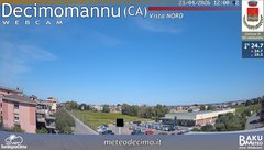view from Decimomannu Nord on 2026-04-21