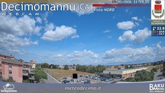 view from Decimomannu Nord on 2026-05-19