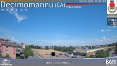 view from Decimomannu Nord on 2026-05-31