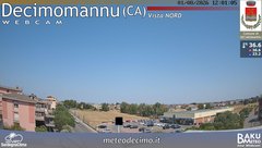 view from Decimomannu Nord on 2026-08-01