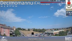 view from Decimomannu Nord on 2026-08-02