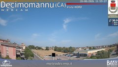 view from Decimomannu Nord on 2026-08-20