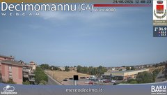 view from Decimomannu Nord on 2026-08-24