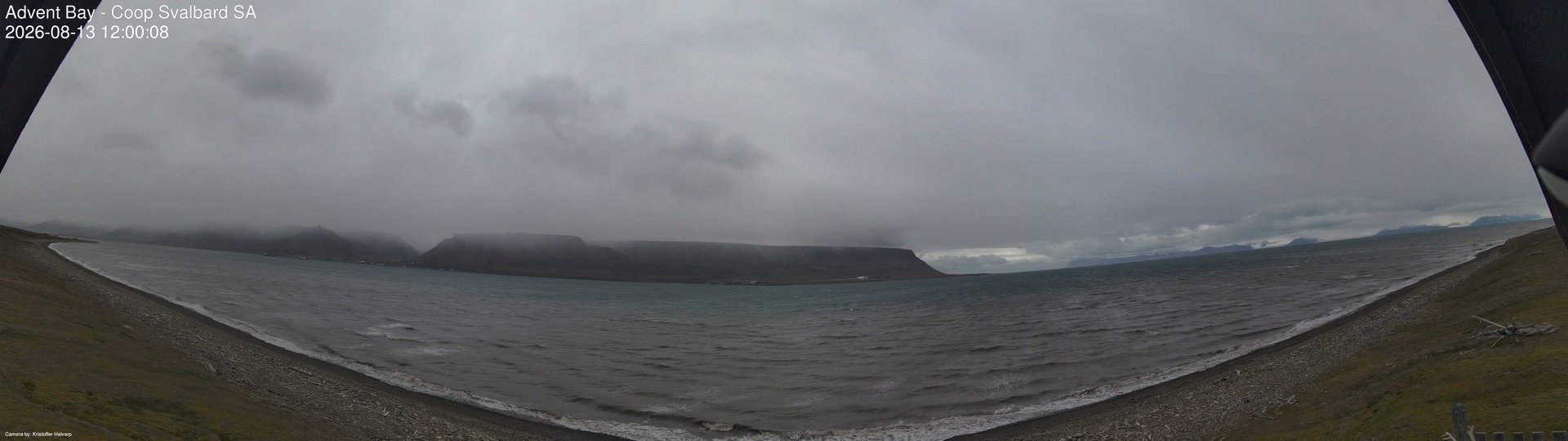 view from Advent Bay on 2026-08-13