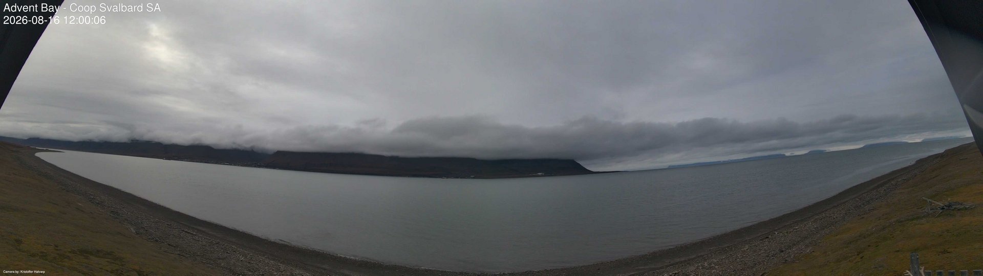 view from Advent Bay on 2026-08-16