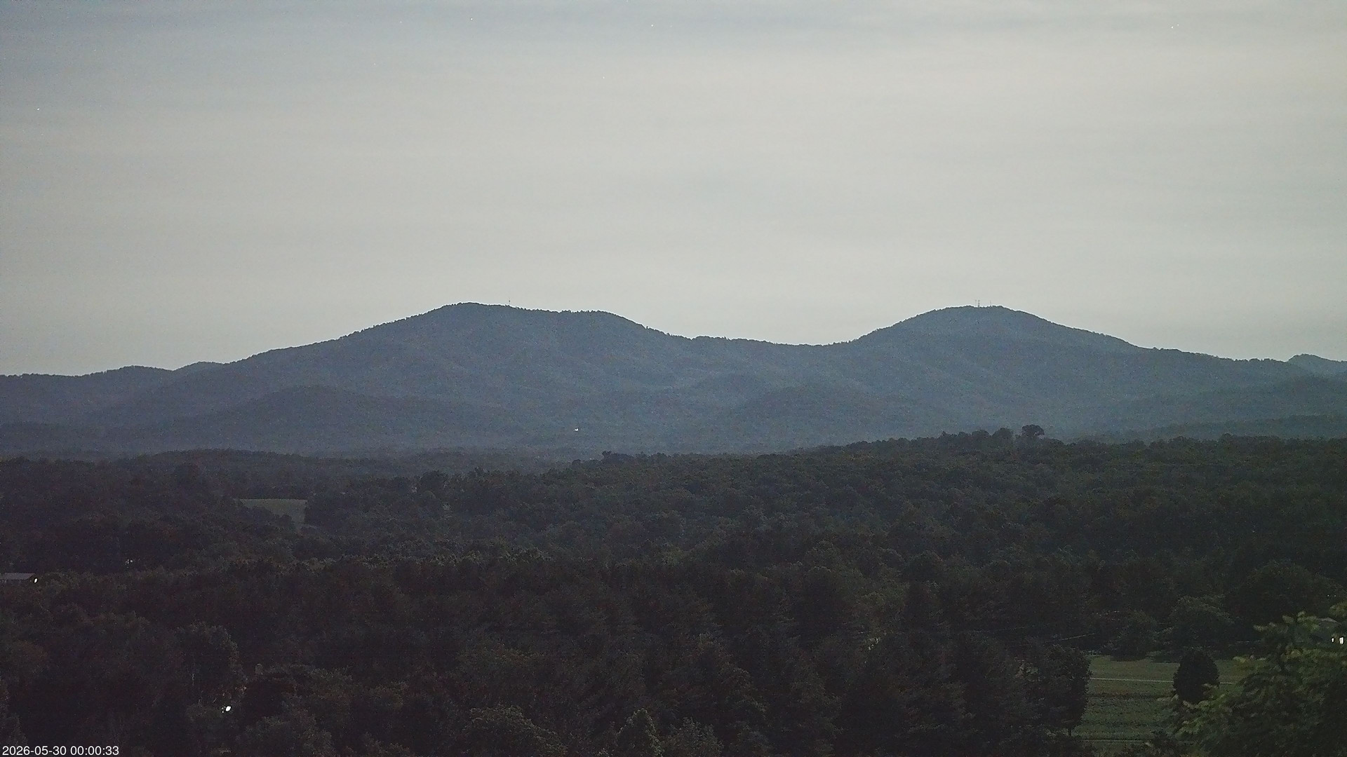 time-lapse frame, Greenwood Vista - Mountain View webcam