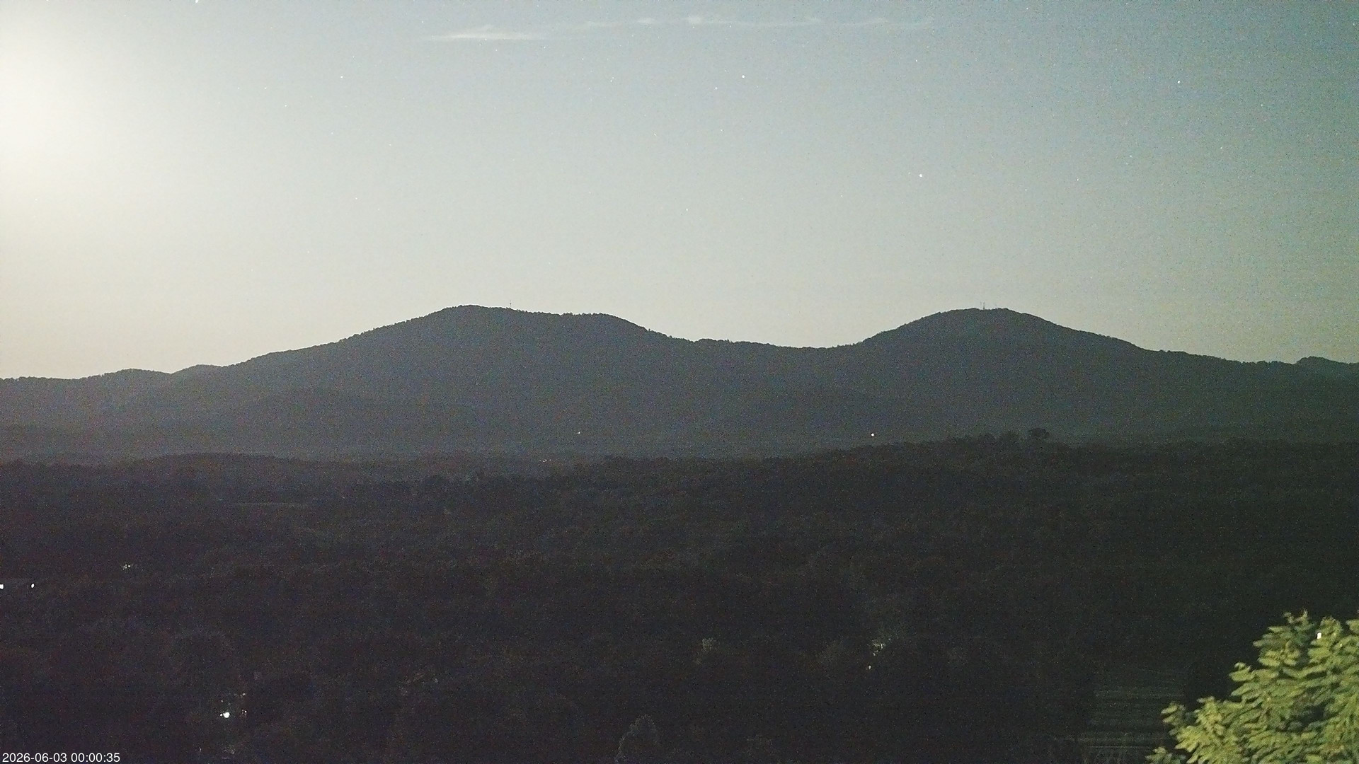 time-lapse frame, Greenwood Vista - Mountain View webcam