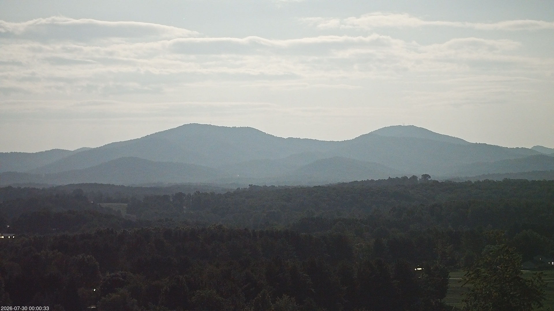 time-lapse frame, Greenwood Vista - Mountain View webcam