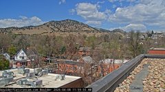 view from Boulder Mt Sanitas NW daily time lapse on 2026-04-08