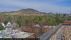 view from Boulder Mt Sanitas NW daily time lapse on 2026-04-20