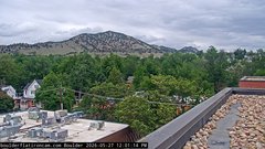 view from Boulder Mt Sanitas NW daily time lapse on 2026-05-27
