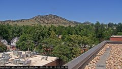 view from Boulder Mt Sanitas NW daily time lapse on 2026-06-12