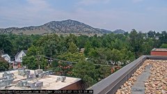view from Boulder Mt Sanitas NW daily time lapse on 2026-07-07